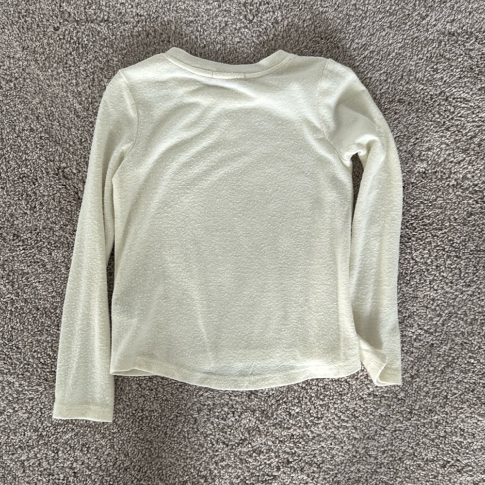 Copper key girls sweater. Size Small. Color white / cream